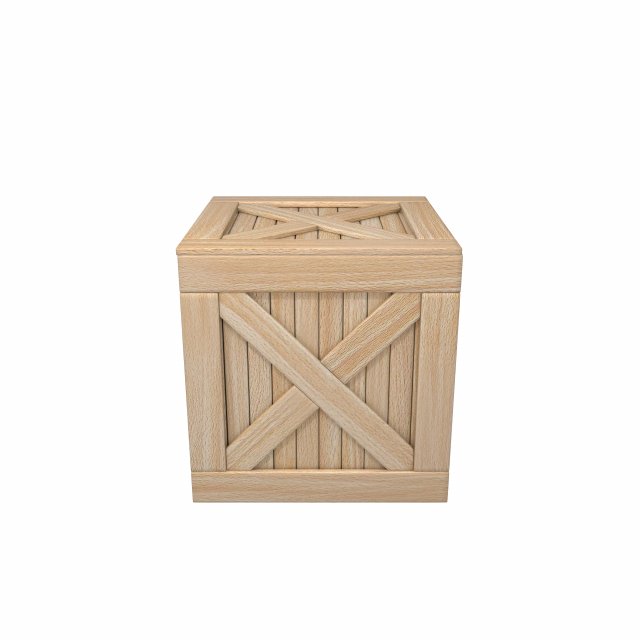 wooden box 3D मॉडल .c4d .max .obj .3ds .fbx .stl .blend 