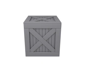 Wooden box 3D Model