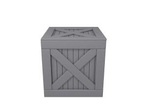 wooden box 3D मॉडल