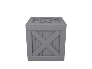 Wooden box 3D Model