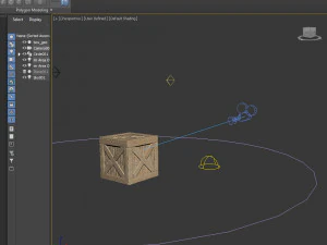 Wooden box 3D Model