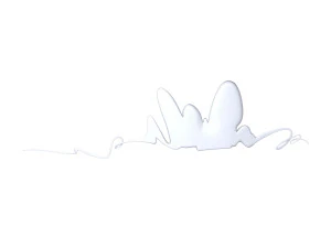 nuvola 04 cartone animato Modello 3D