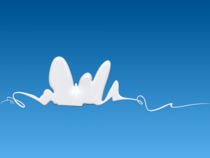 cloud 04 cartoon 3D 模型