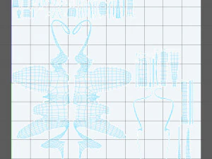 nuvola 04 cartone animato Modello 3D