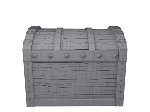 treasure chest cartoon Modelo 3D