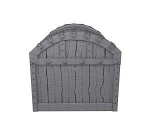 treasure chest cartoon 3D Model