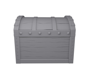 treasure chest cartoon Modelo 3D