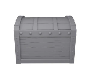 treasure chest cartoon 3D Model