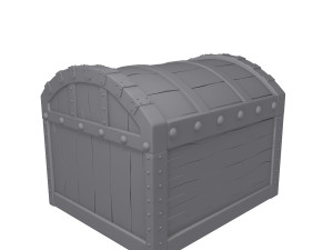 treasure chest cartoon Modelo 3D