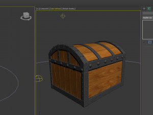 treasure chest cartoon Modelo 3D