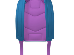 backpack cartoon 3D-Modell