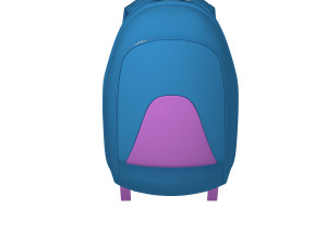 backpack cartoon 3D-Modell
