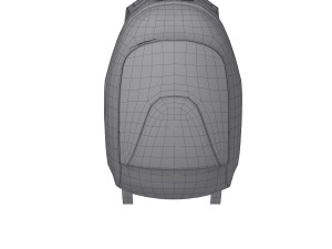 backpack cartoon 3D-Modell