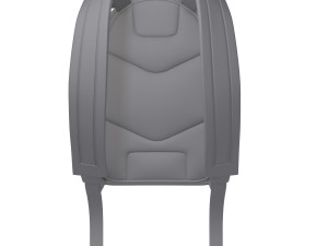 backpack cartoon 3D-Modell