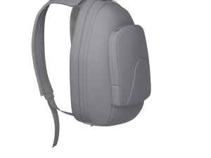 backpack cartoon 3D-Modell