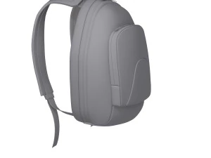 backpack cartoon 3D Model