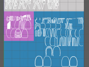 backpack cartoon 3D-Modell