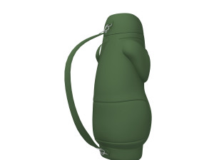 backpack green cartoon Model 3D