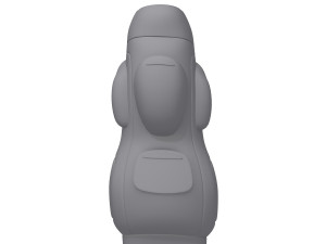 backpack green cartoon Model 3D