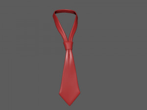 tie cartoon 3D Модель