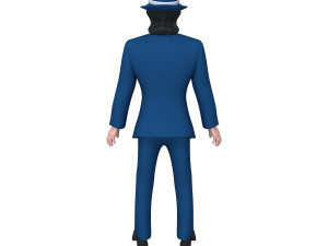 man cartoon 03 Modelo 3D