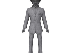 man cartoon 03 Modelo 3D