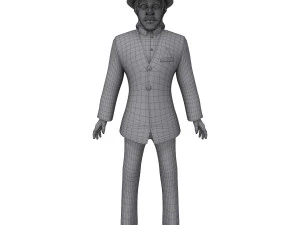 man cartoon 03 3D Model
