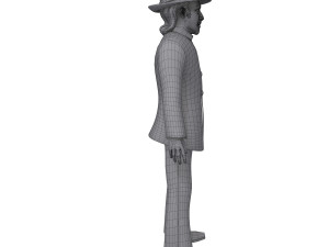 man cartoon 03 Modelo 3D