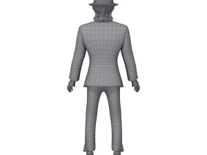 man cartoon 03 Modelo 3D