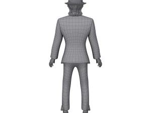 man cartoon 03 3D Model