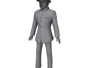 man cartoon 03 3D Model