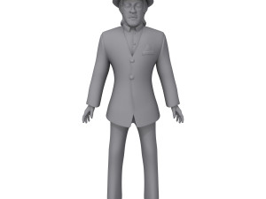 man cartoon 03 Modelo 3D