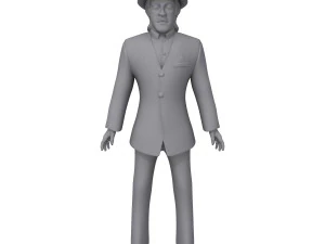 man cartoon 03 3D Model