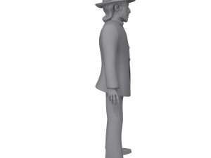 man cartoon 03 Modelo 3D