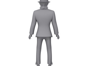 man cartoon 03 Modelo 3D