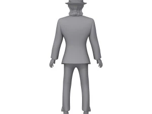 man cartoon 03 3D Model