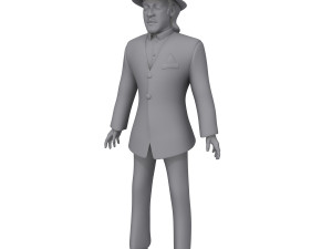 man cartoon 03 Modelo 3D