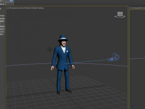 man cartoon 03 Modelo 3D