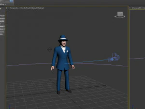 man cartoon 03 3D Model