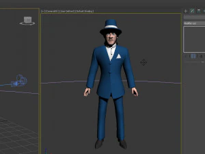 man cartoon 03 3D Model