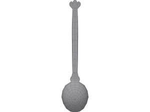 Spoon cartoon Modèle 3D
