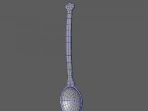 Spoon cartoon Modèle 3D