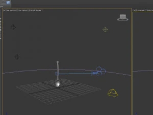 Spoon cartoon 3D Model
