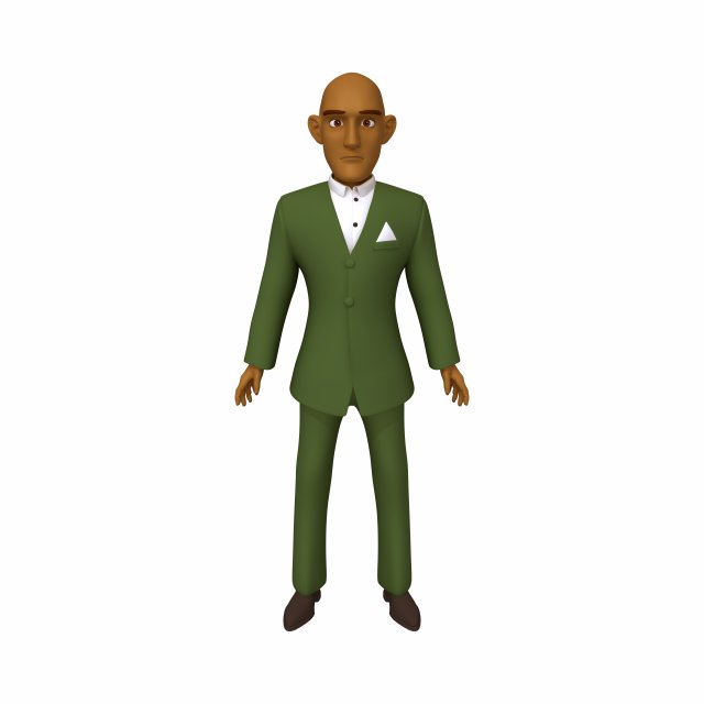 man cartoon 04 Modello 3D .c4d .max .obj .3ds .fbx .stl .blend 