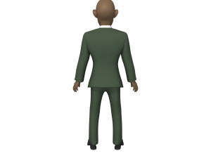 man cartoon 04 Modello 3D