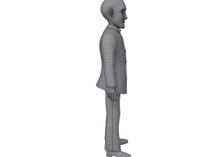 man cartoon 04 3D Model