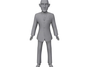 man cartoon 04 3D Model