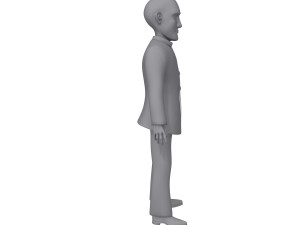 man cartoon 04 Modello 3D