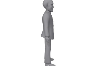 man cartoon 04 3D Model