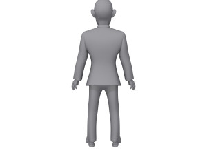 man cartoon 04 Modello 3D